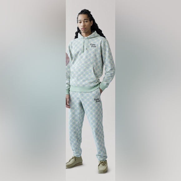 Teddy Fresh Argyle Sweatpants - Picture 1 of 3